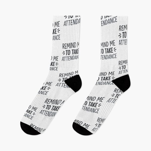 Item preview, Remind me to take attendance designed and sold by Mateusz Majcherek.