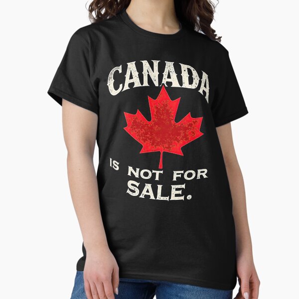 Aperçu de l'œuvre Le Canada n’est pas à vendre créée et vendue par Topmaxdesign.