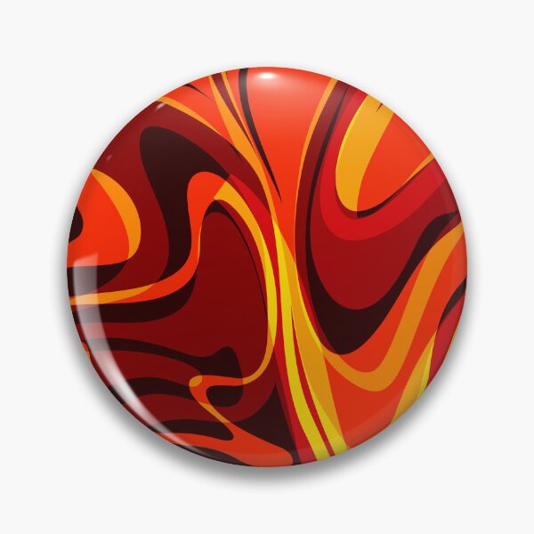 Item preview, Abstract Fire Lava Magma designed and sold by Elsy's Art.