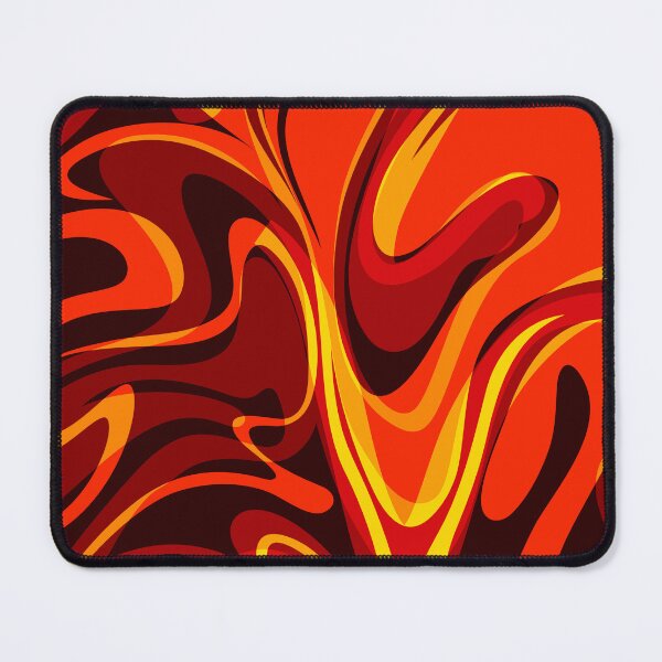 Item preview, Abstract Fire Lava Magma designed and sold by Elsy's Art.