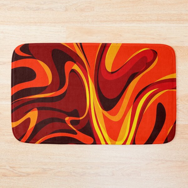Item preview, Abstract Fire Lava Magma designed and sold by Elsy's Art.