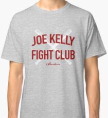 Red Tee Joe Kelly Fight Club Shirt for Boston Fans Classic T-Shirt