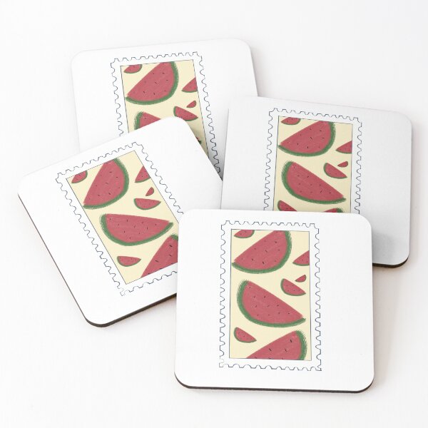Item preview, Gaza For Love Post Stamp Set 4: Watermelon designed and sold by Gaza Champions.