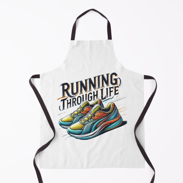 Item preview, Running Through Life - Running Sneakers Design designed and sold by Designeerguy.