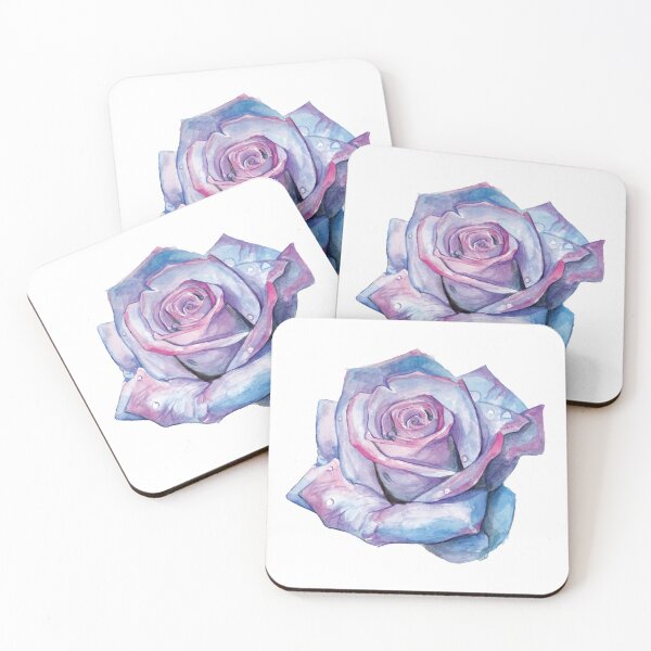 Item preview, Watercolour Rose designed and sold by Silver Lime Studio.