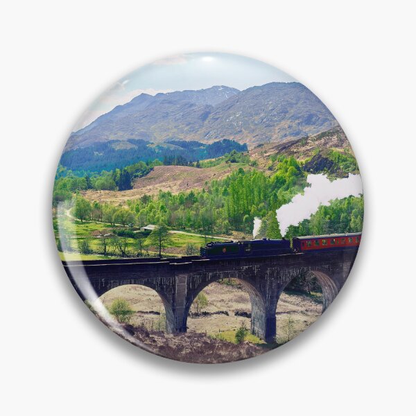 Item preview, The Jacobite Train over the Viaduct at Glenfinnan Scotland designed and sold by Adam Gormley.