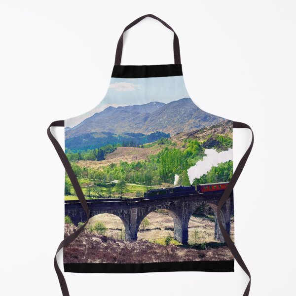 Item preview, The Jacobite Train over the Viaduct at Glenfinnan Scotland designed and sold by Adam Gormley.