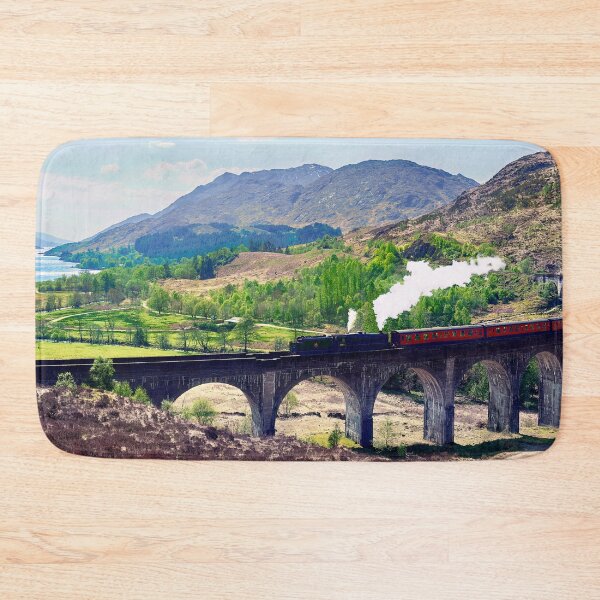 Item preview, The Jacobite Train over the Viaduct at Glenfinnan Scotland designed and sold by Adam Gormley.