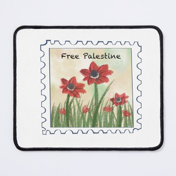 Item preview, Gaza For Love Post Stamp Set 2: Palestinian Poppy designed and sold by Gaza Champions.