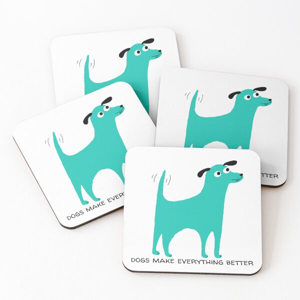 Item preview, Dogs make everything better designed and sold by FunEyeDesign.