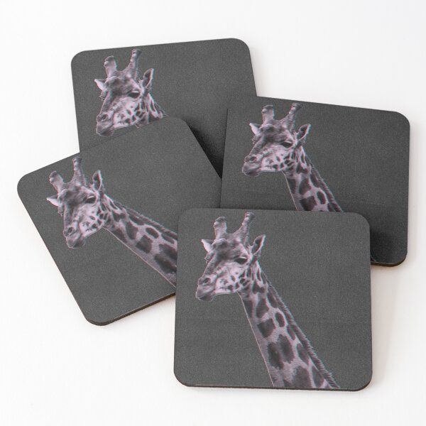 Item preview, Anaglyph Zoo Giraffe designed and sold by QuotableShaun.