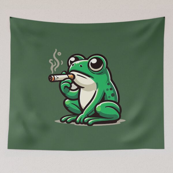 Item preview, Smoking Frog designed and sold by TheaterOfHexe.