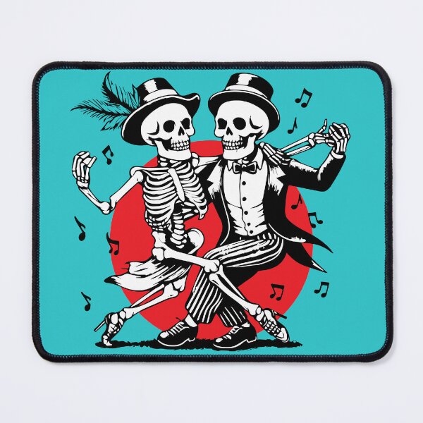 Item preview, Two skeletons do the last tango. designed and sold by KoandZo.