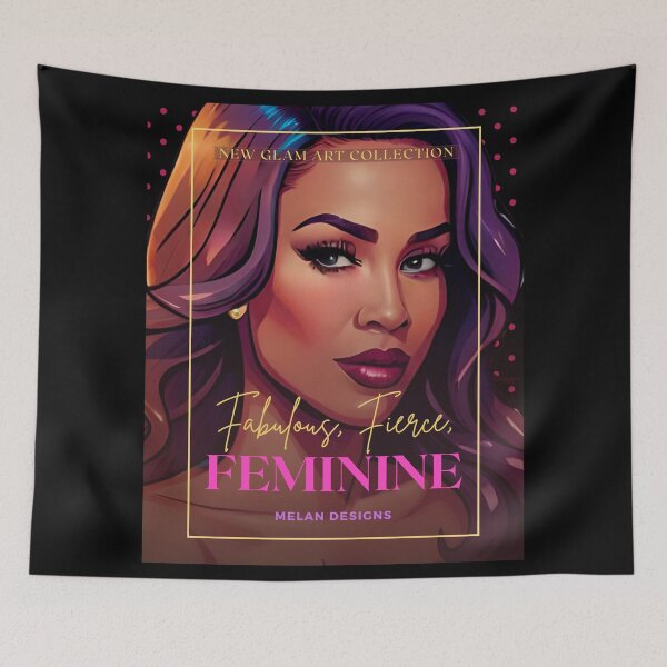Item preview, Fabulous Fierce Feminine Lady Pretty Woman With Class  designed and sold by Melan Designs.