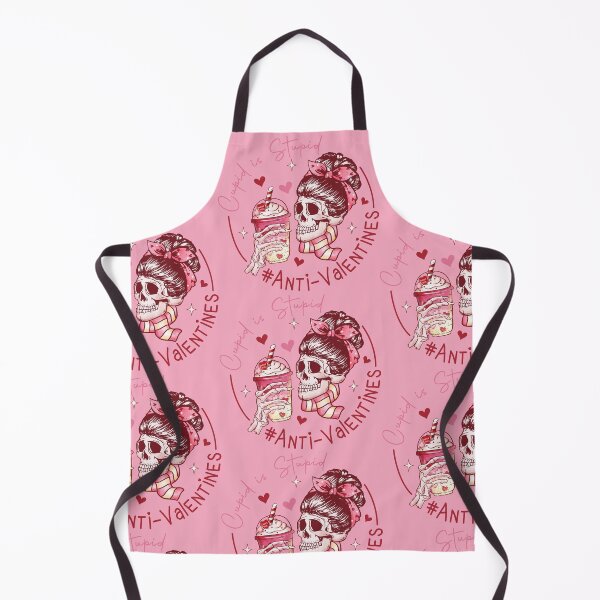 Item preview, cupid stupid skull hearts anti valentine designed and sold by Gossip Rag.