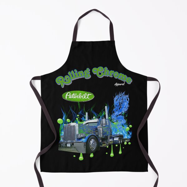 Item preview, Green & Blue Flame Peterbilt Big Rig designed and sold by rharrisphotos.