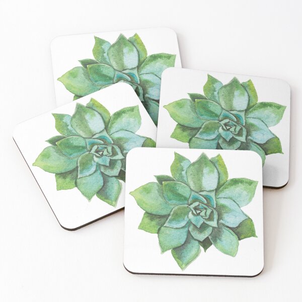 Item preview, Green Succulent designed and sold by Silver Lime Studio.