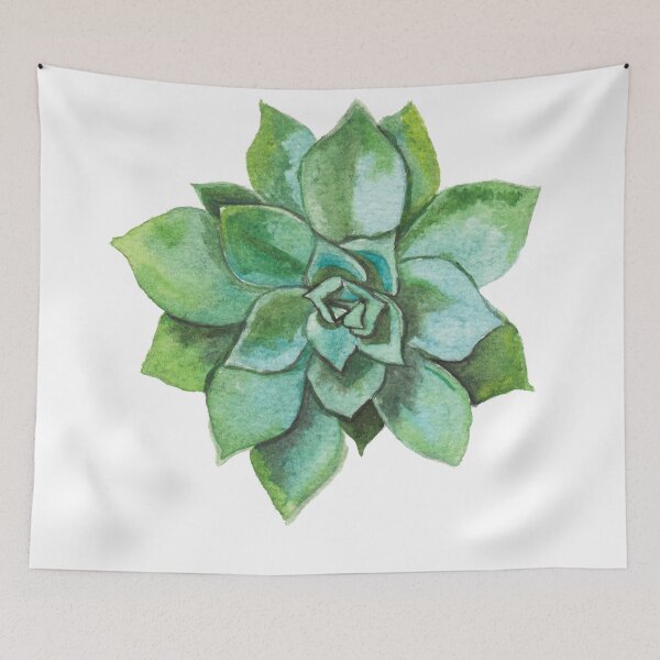 Item preview, Green Succulent designed and sold by Silver Lime Studio.