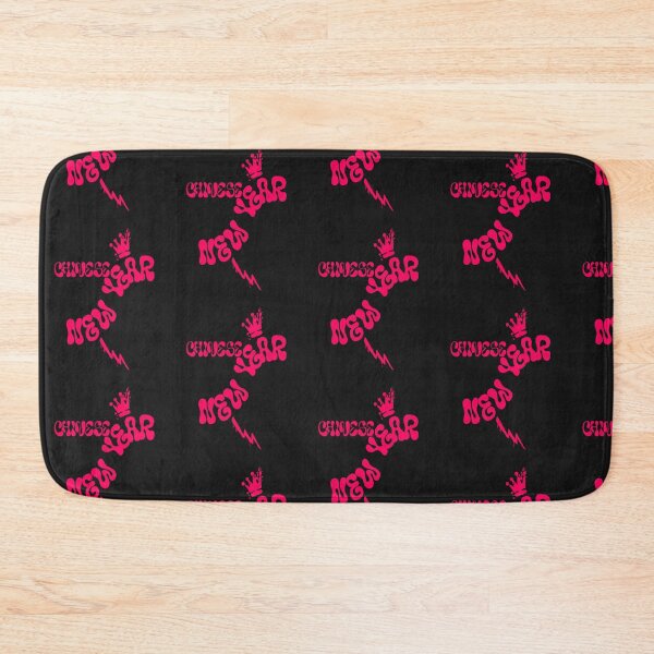Item preview, Hot Pink Neon Chinese New Year: Good Fortune & Good Luck Design designed and sold by InspiredCreatives.
