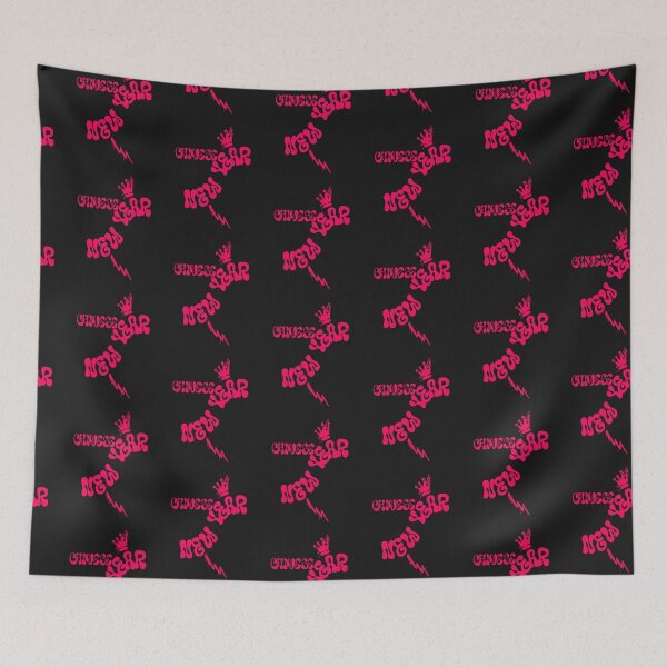 Item preview, Hot Pink Neon Chinese New Year: Good Fortune & Good Luck Design designed and sold by InspiredCreatives.