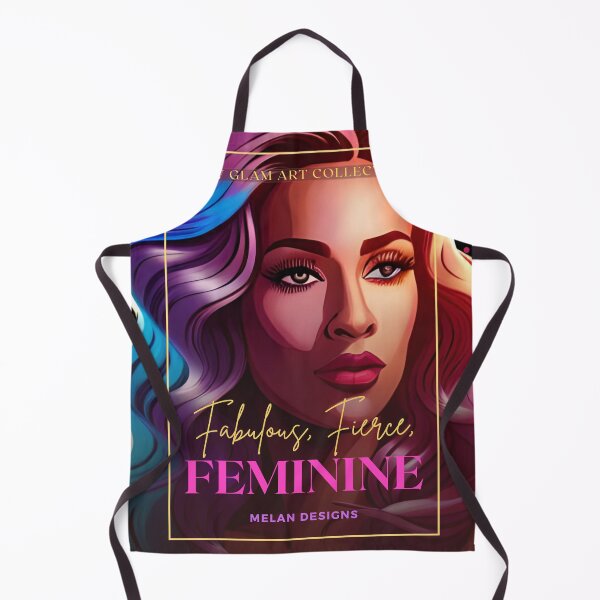 Item preview, Fabulous Fierce Feminine With Fashion Hairstyle And Makeup designed and sold by Melan Designs.