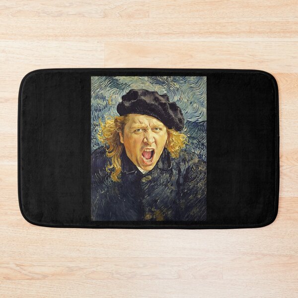 Item preview, Van Gogh Style Screaming Sam Kinison Portrait  designed and sold by Mystikos Art.