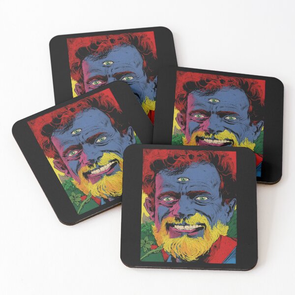 Item preview, Third eye Terence McKenna Pop Art designed and sold by Mystikos Art.