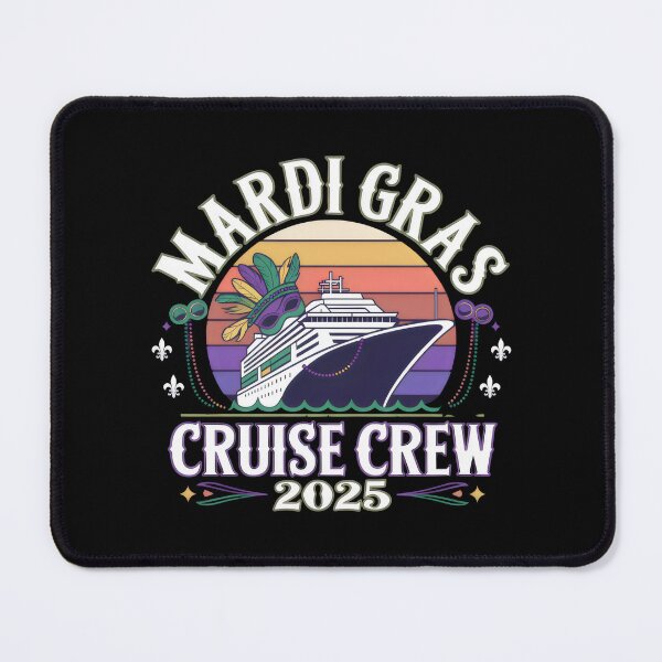 Item preview, Mardi gras cruise crew 2025 designed and sold by VividDripCo.