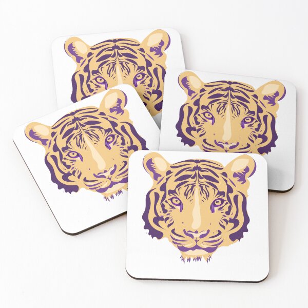 Item preview, Purple and Gold tiger  designed and sold by onthebayou2025.