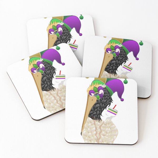 Item preview, Mardi Gras Pelican  designed and sold by onthebayou2025.