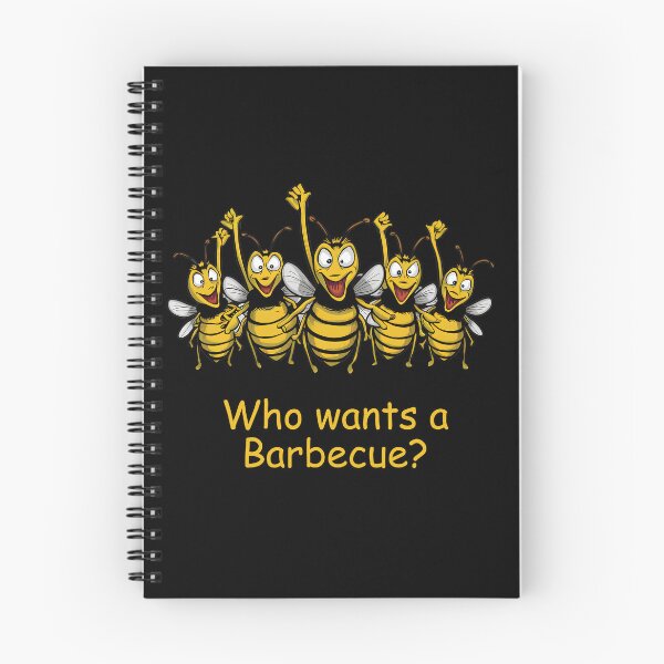 Item preview, FUNNY WASPS, WHO WANTS A BARBEQUE designed and sold by Danicus666.