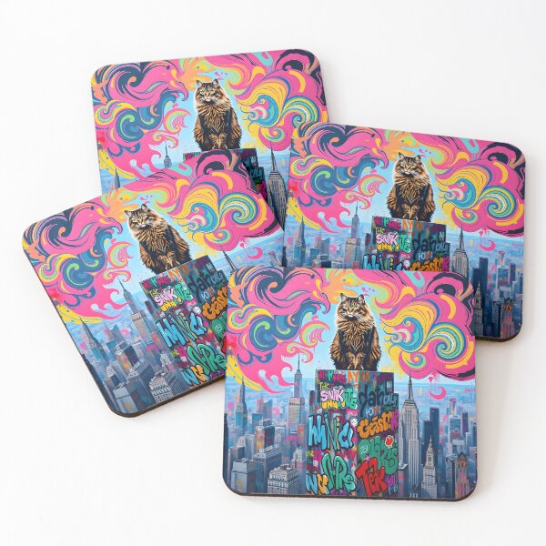 Item preview, Maine Coon Takes Manhattan designed and sold by DarkJuliettes.