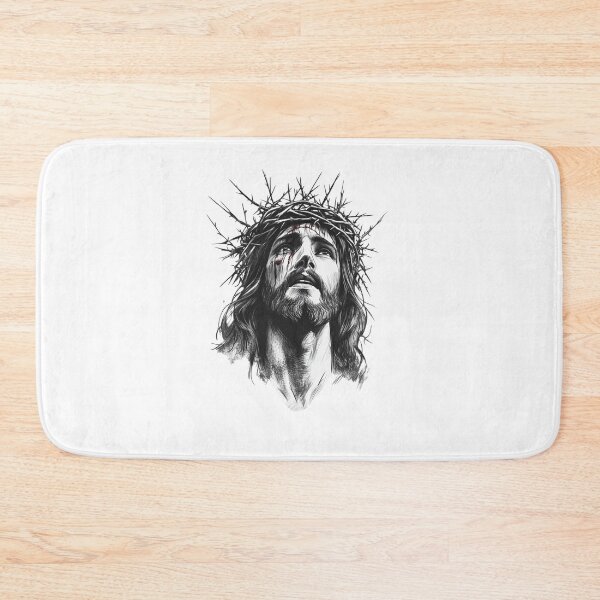 Item preview, JESUS wearing a crown of thornes designed and sold by GearGrafix.