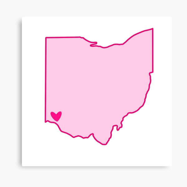 Item preview, Cincinnati Ohio in Pink  designed and sold by Rayre1997.