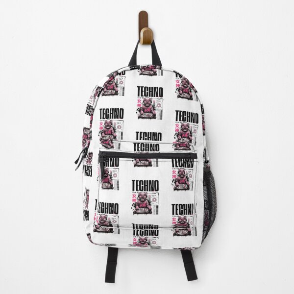 Item preview, TECHNO - Future Cat Dj Vibes (Black/Pink) designed and sold by Discothreadz.