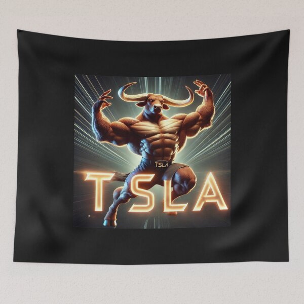 Item preview,  tsla stock designed and sold by TEEJAMBOREE.