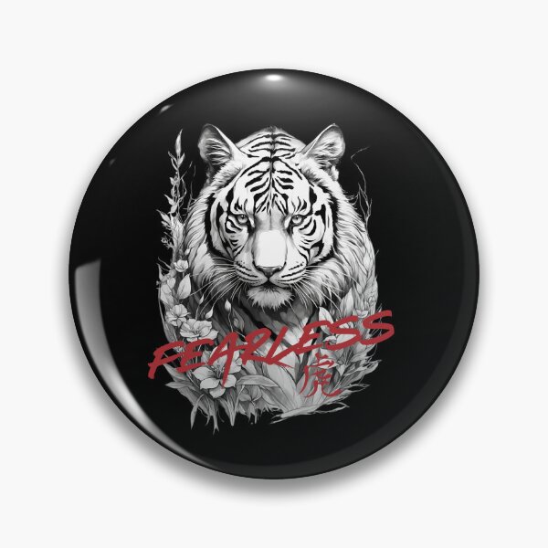 Item preview, Fearless Watercolor White Tiger  designed and sold by The magic  Yellow bus.