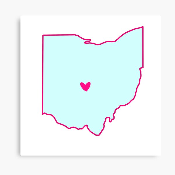 Item preview, Columbus Ohio in Pink and Pastel Blue designed and sold by Rayre1997.