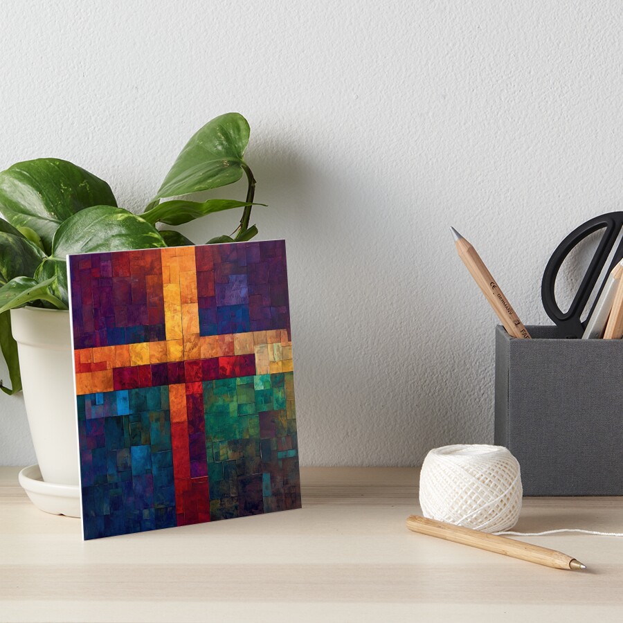 Vista previa del artículo con la obra «Lámina rígida», diseñado y vendido por CelestialThread.