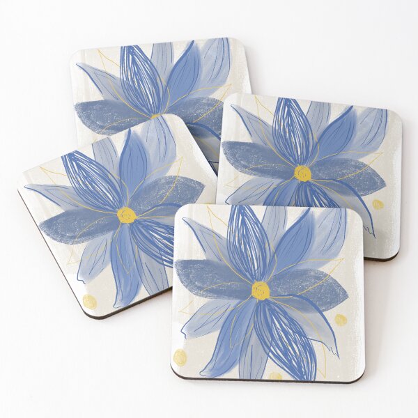 Item preview, Blue flower designed and sold by Meiboliky.