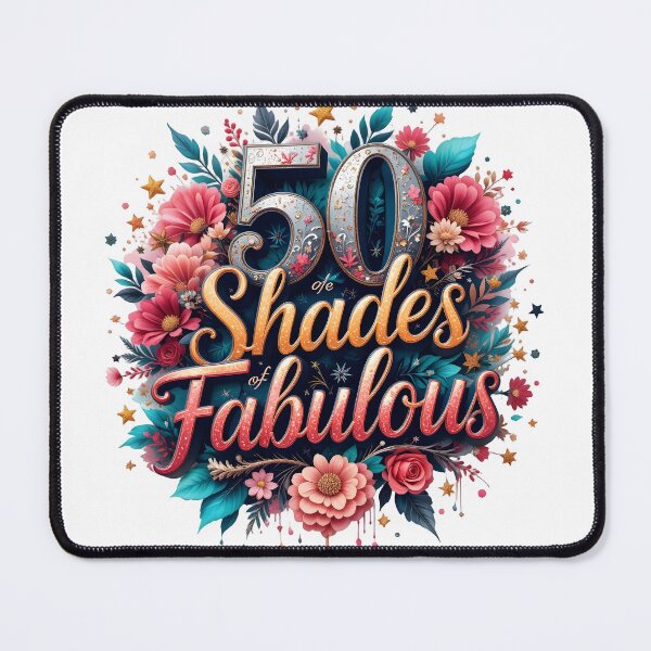 Item preview, 50 Shades of Fabulous - Floral Celebration Design. designed and sold by SalahuTheBoss.