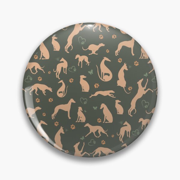 Item preview, Sighthounds camo - whippet, greyhound, Italian greyhound, paw prints designed and sold by MistyLakeArt.
