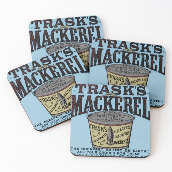 Item preview, Trask's Mackerel - 1887 Newspaper Advertisement designed and sold by eeg224.