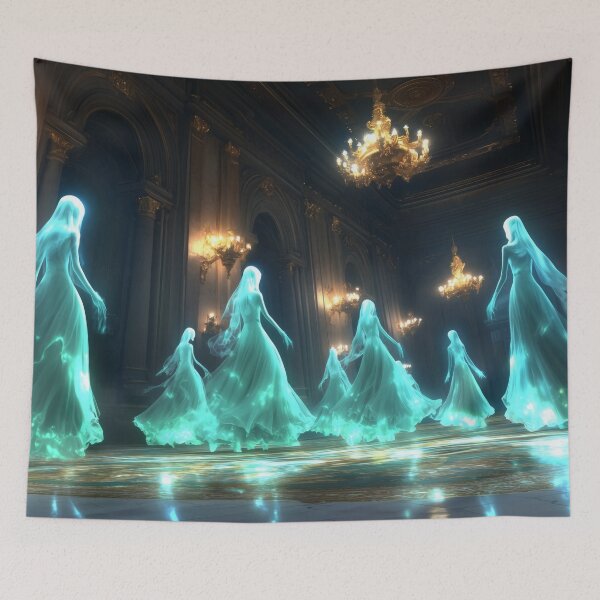 Item preview, Ghostly Waltz in the Ballroom designed and sold by Carlos Monteiro.