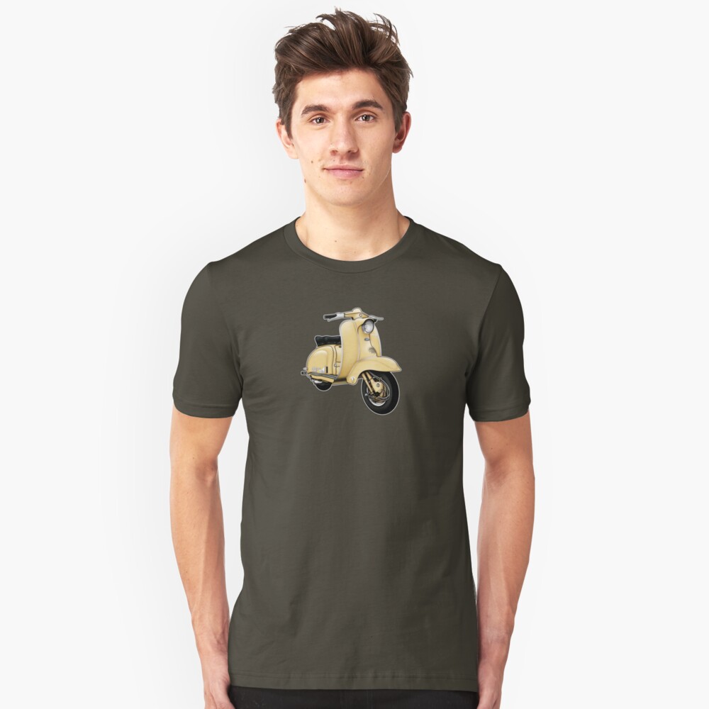 Scooter T-shirts Art: TV 175 Series 1 Scooter Design Slim Fit T-Shirt