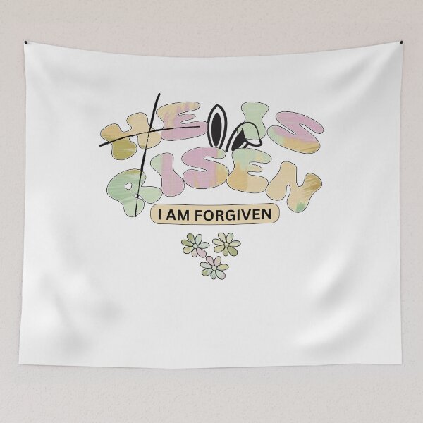 Item preview, Easter Pastel Typography Religious Pattern designed and sold by jteart.
