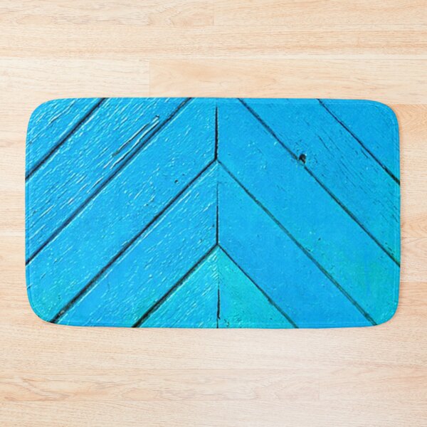 Item preview, Blue painted wooden boards angled together. designed and sold by claireseyeview.