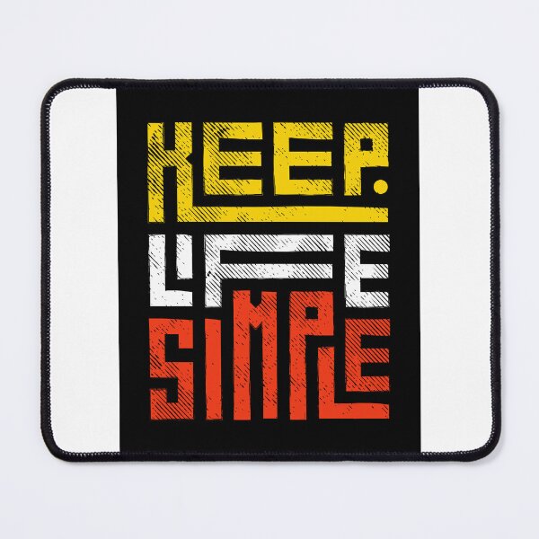 Item preview, Keep Life Simple designed and sold by Darcy'sArtfortheHeart.