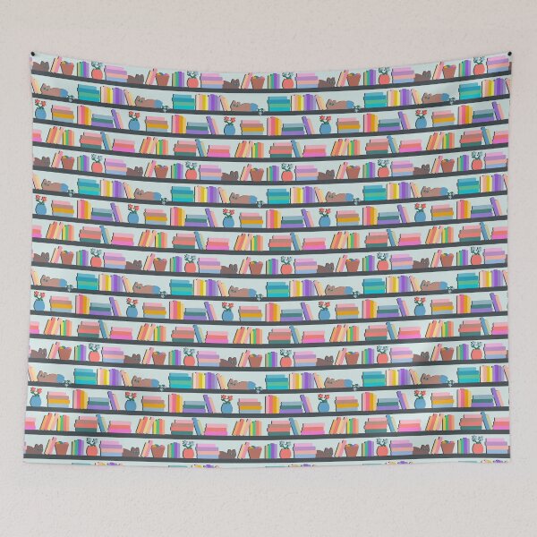 Item preview, So many books! designed and sold by Carie Kosobuski.
