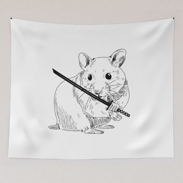 Item preview, Ninja Hamster designed and sold by AMERICANCHEEZ.